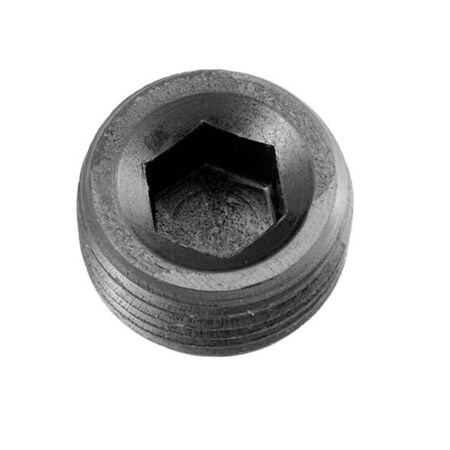 Redhorse -08 0.5 In. Npt Hex Head Pipe Plug - Black R1J-932082